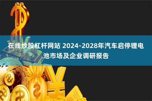 在线炒股杠杆网站 2024-2028年汽车启停锂电池市场及企业调研报告