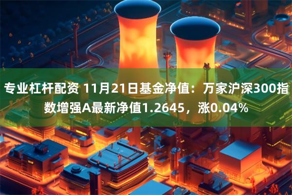 专业杠杆配资 11月21日基金净值：万家沪深300指数增强A最新净值1.2645，涨0.04%