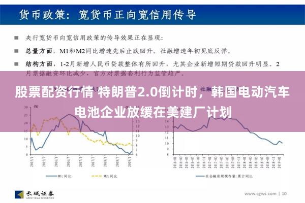 股票配资行情 特朗普2.0倒计时，韩国电动汽车电池企业放缓在美建厂计划